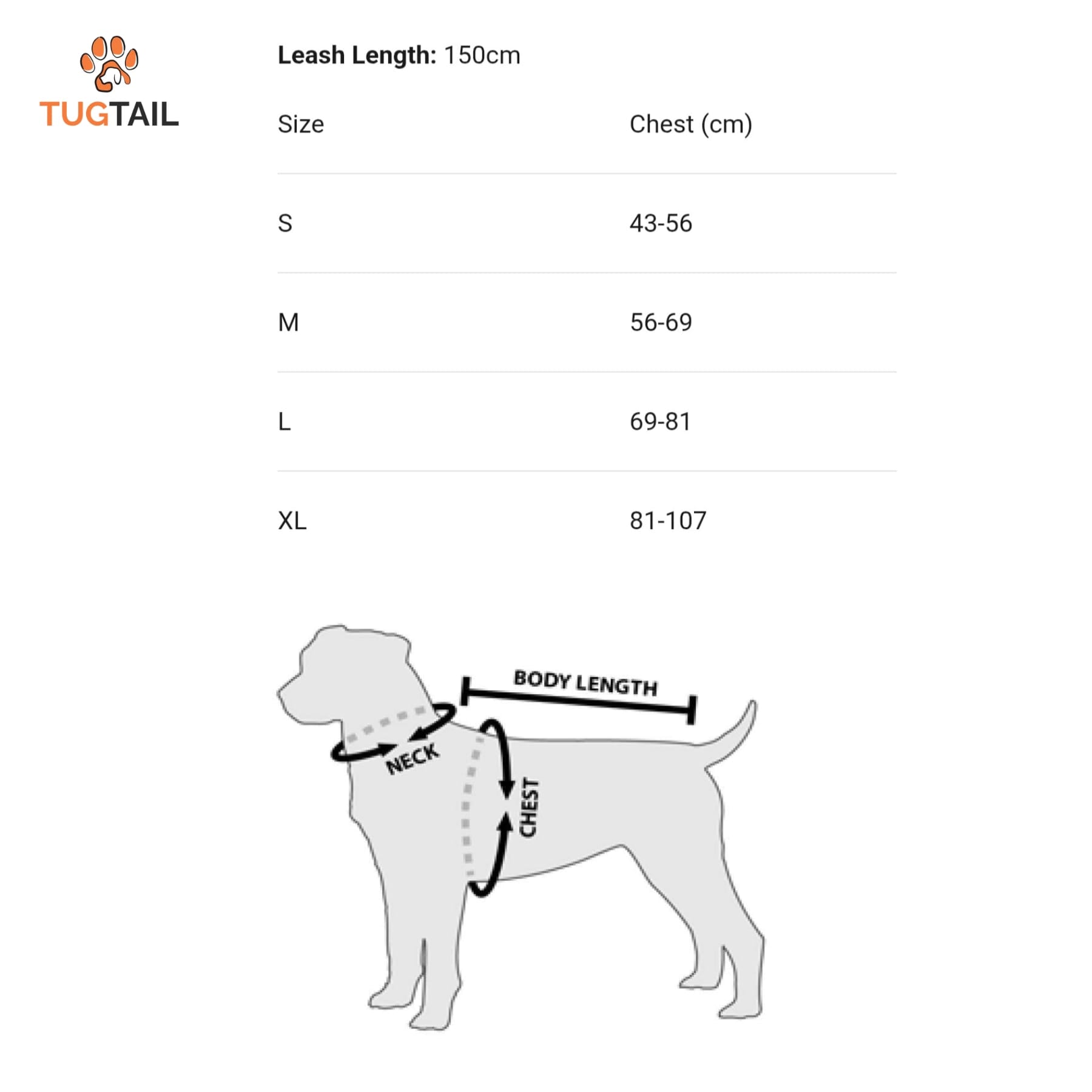 TugTail Harness & Leash Set