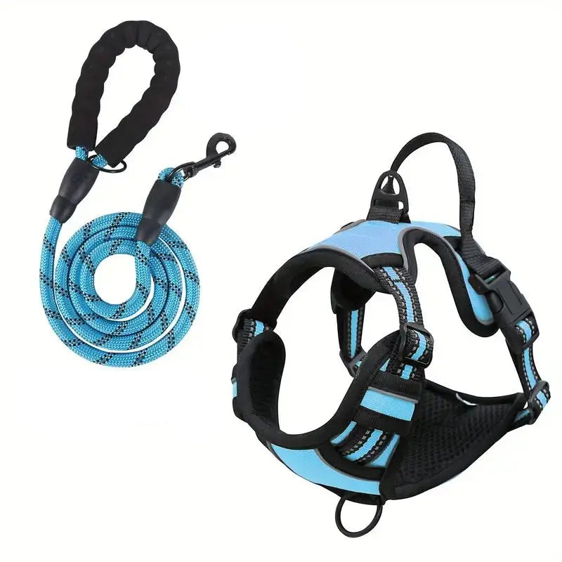 TugTail Adjustable Harness with Leash
