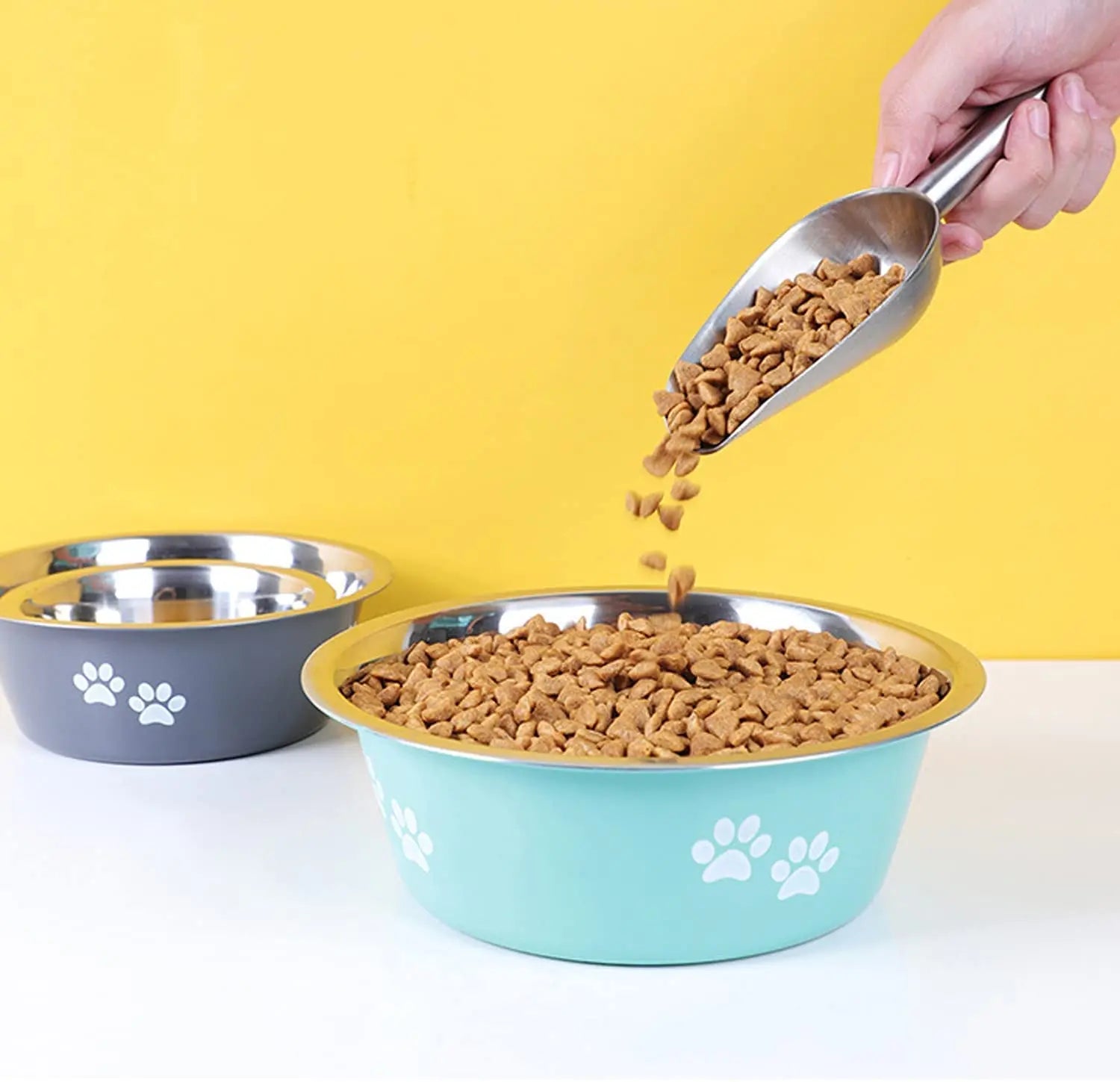 TugTail Stainless Steel Food/Water Bowl
