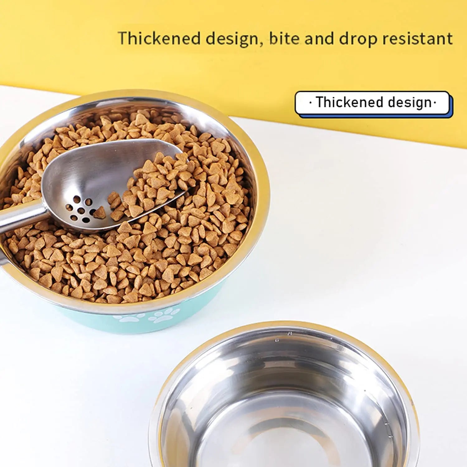TugTail Stainless Steel Food/Water Bowl