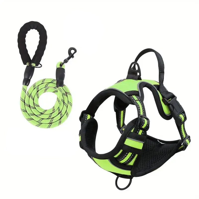 TugTail Adjustable Harness with Leash